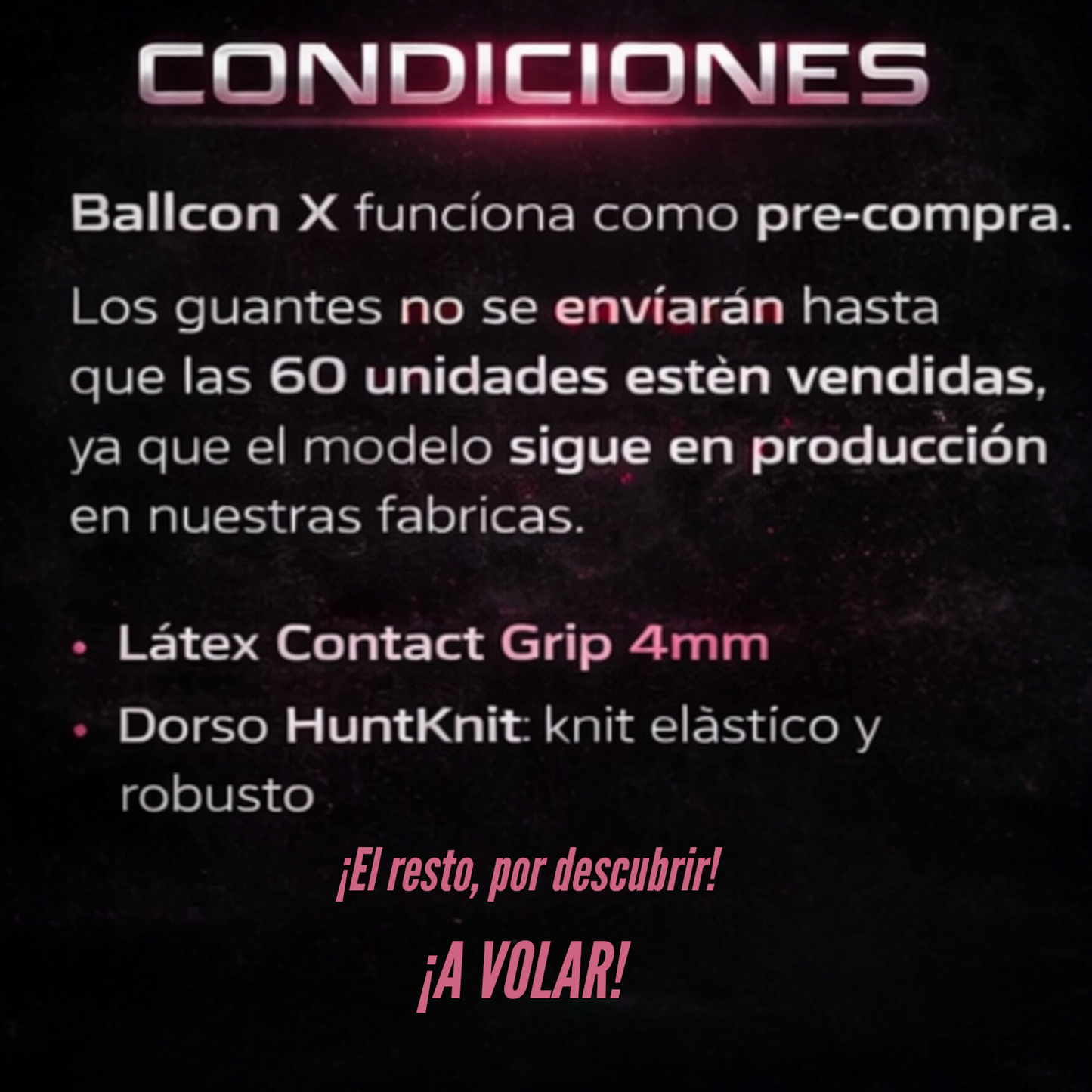 “Ballcon X” la edición limitada